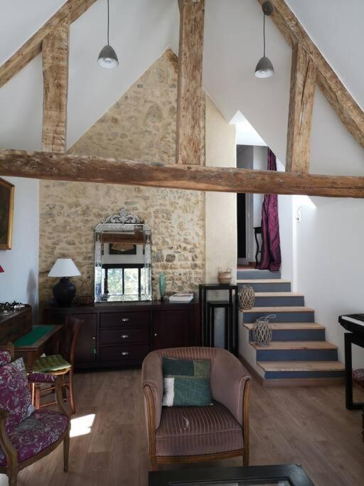 Au Coeur De Mortagne, Un Balcon Sur Le Perche Villa Bagian luar foto